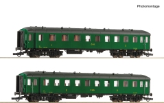 Roco 6200037 - H0 - 2-tlg. Set Schnellzugwagen, CSD, Ep. III-IV - Set 2